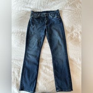 Mother Jeans Mid Rise Dazzler Ankle